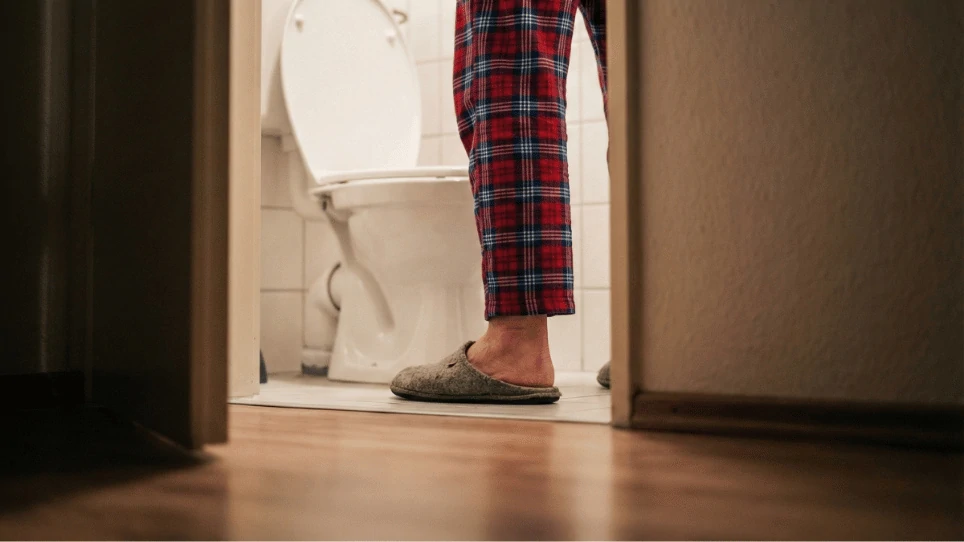 Nächtlicher Toilettengang